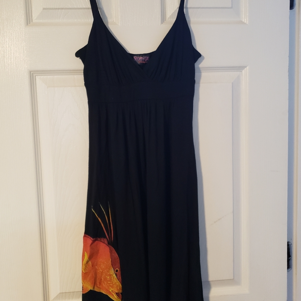 Sporty Girl swim suite cover up or dress.